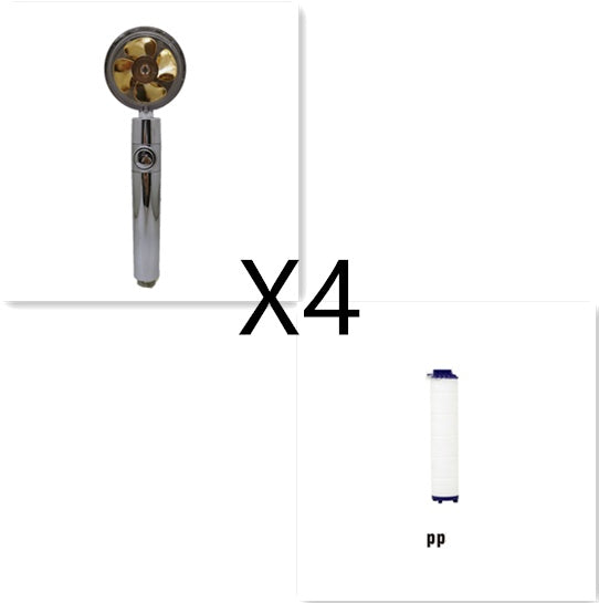 360° Rotating Water Saving Shower Head - High Pressure Rain Spray Nozzle