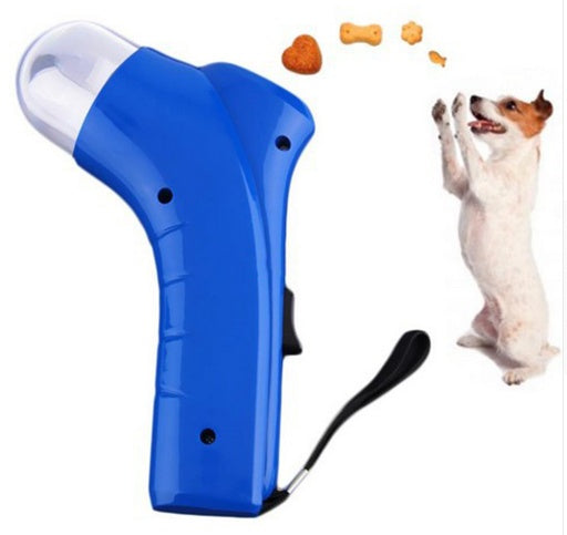 Pet Treat Catapult Launcher - Interactive Food Launcher Toy for Dogs & Cats