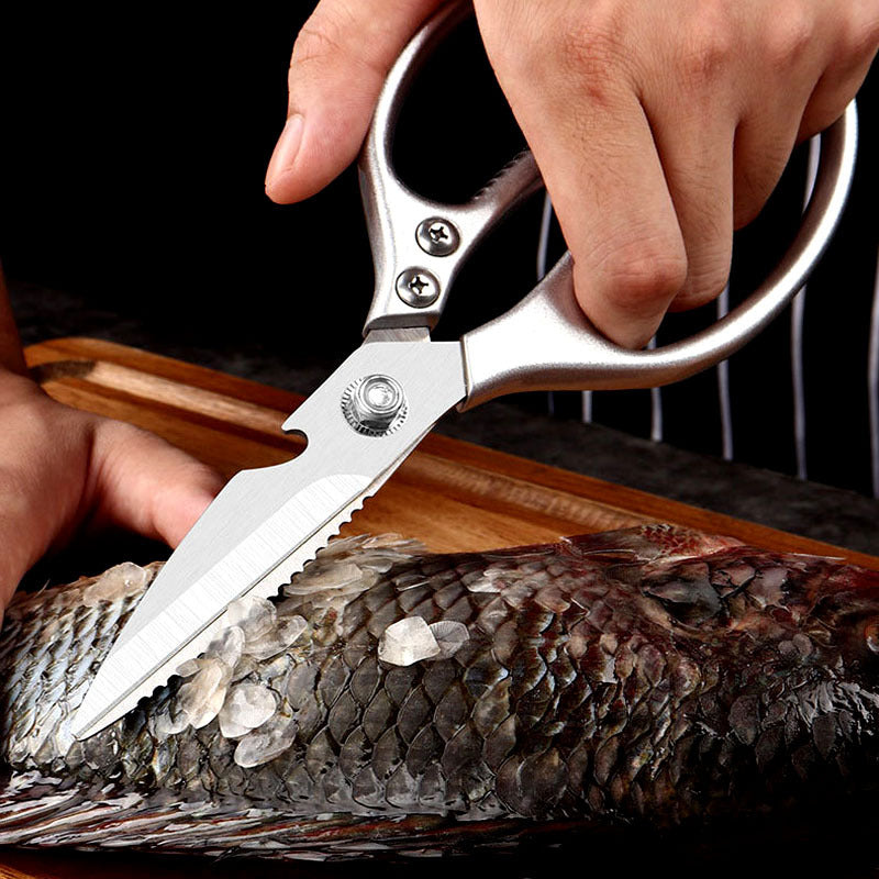 Kitchen Scissors Chicken Bone Food Seafood