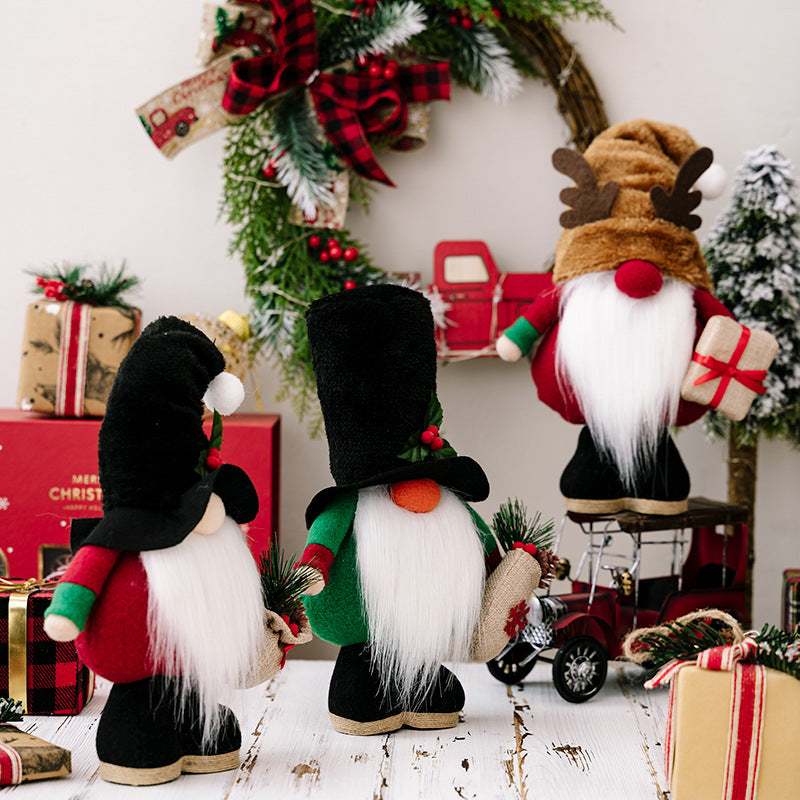 Christmas Gnome Dolls Day Gifts Dwarves Home Decoration | Xmas Holiday Decor
