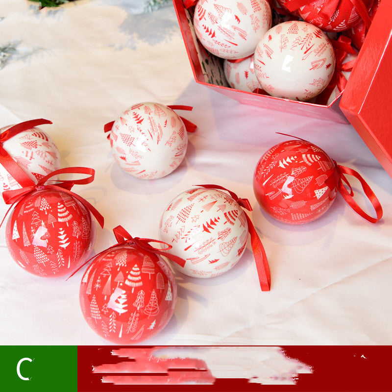 Christmas Gift Box with Tree Decoration Pendant | Xmas Holiday Decor