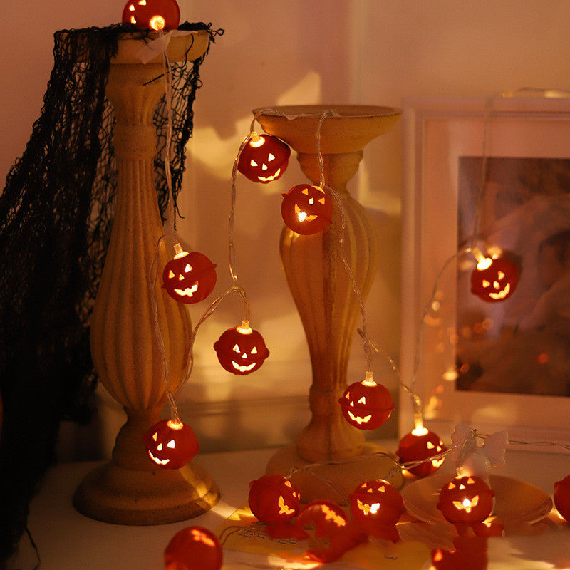 LED Halloween Lights String Ghost Festival Pumpkin Decorative