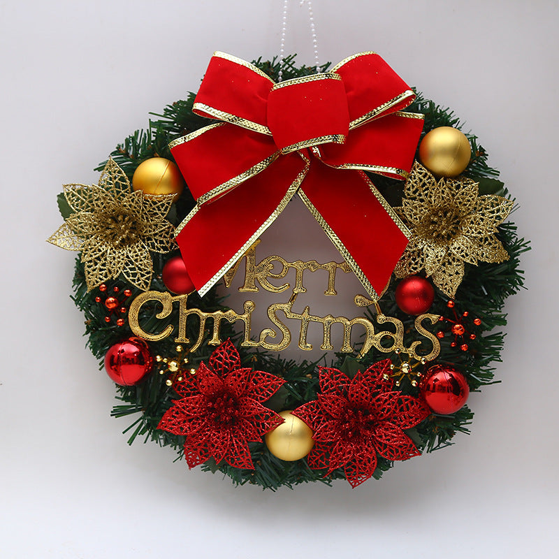 Christmas Garland Window Decoration | Xmas Holiday Decor