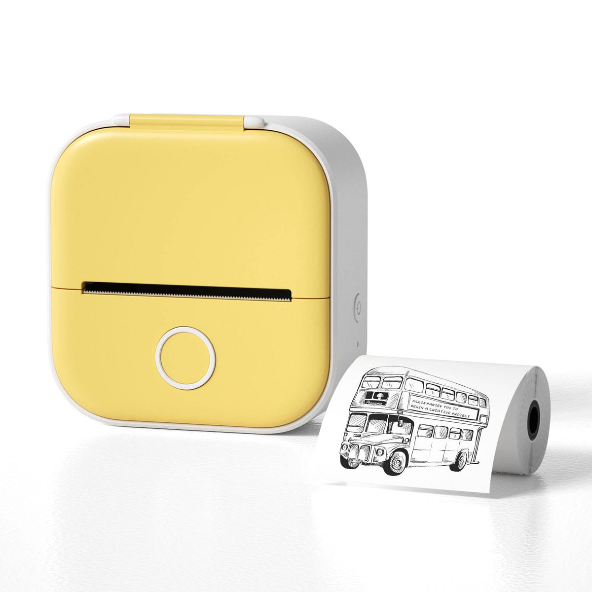 Mini Pocket Portable Printer - Bluetooth Photo & Label Printer