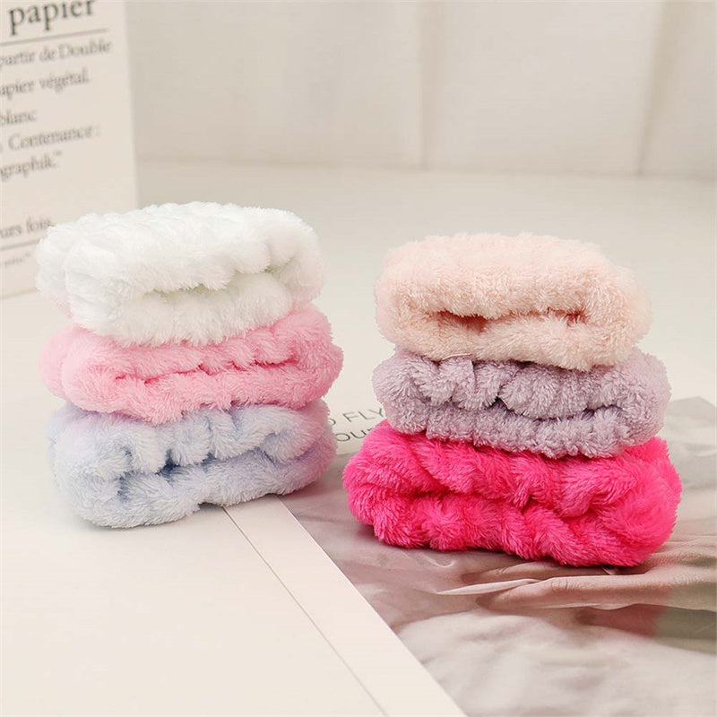 Microfiber Wrist Wash Bands - Absorbent Face Washing Wristbands to Prevent Drips