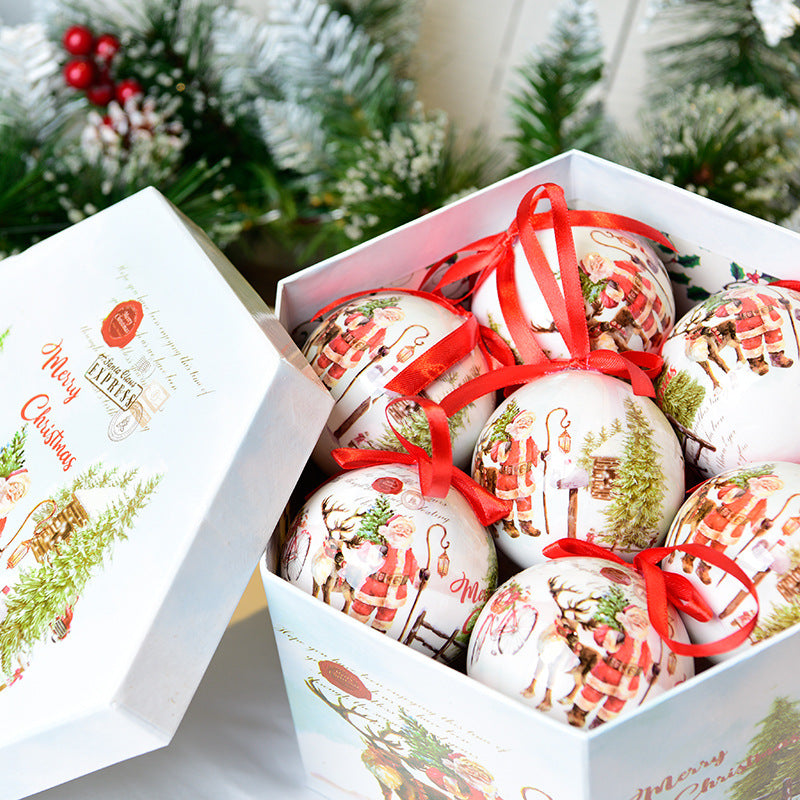 Christmas Gift Box with Tree Decoration Pendant | Xmas Holiday Decor