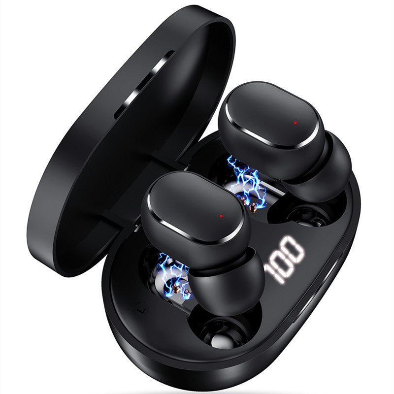 M3 TWS Bluetooth Earbuds - Wireless Headset with Deep Bass & Charging Case