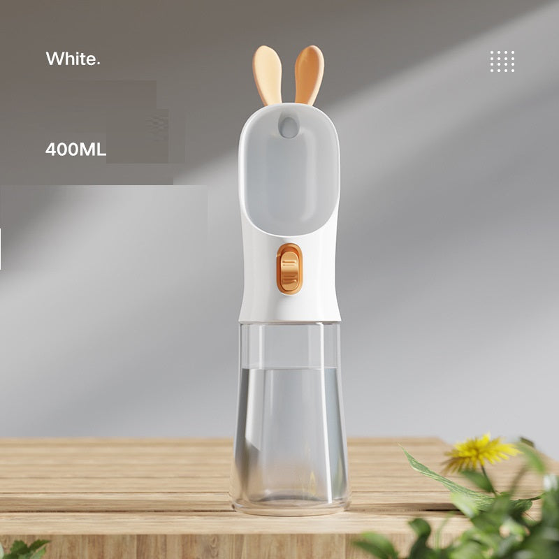 Portable Pet Water & Food Cup 400 ml - Travel Bottle for Dog Walks