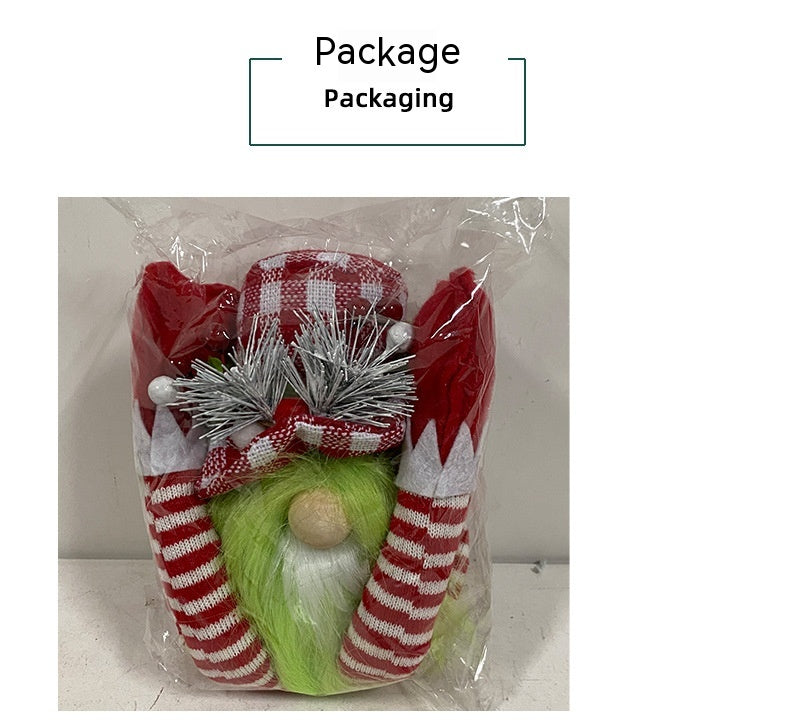 Christmas Long Legs Green Beard Doll Decoration | Xmas Gift