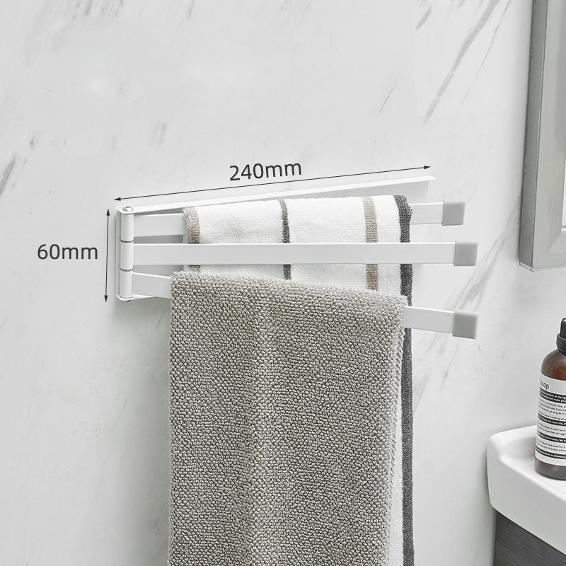 Nordic No-Drill Bathroom Towel Rack - Wall Towel Holder