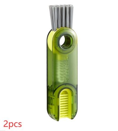 3 in 1 Tiny Bottle Cup Cover Brush Straw Cleaner Tools