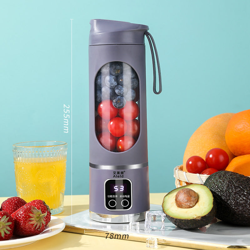 High-End USB Rechargeable Ice-Crushing Blender - Portable Juicer