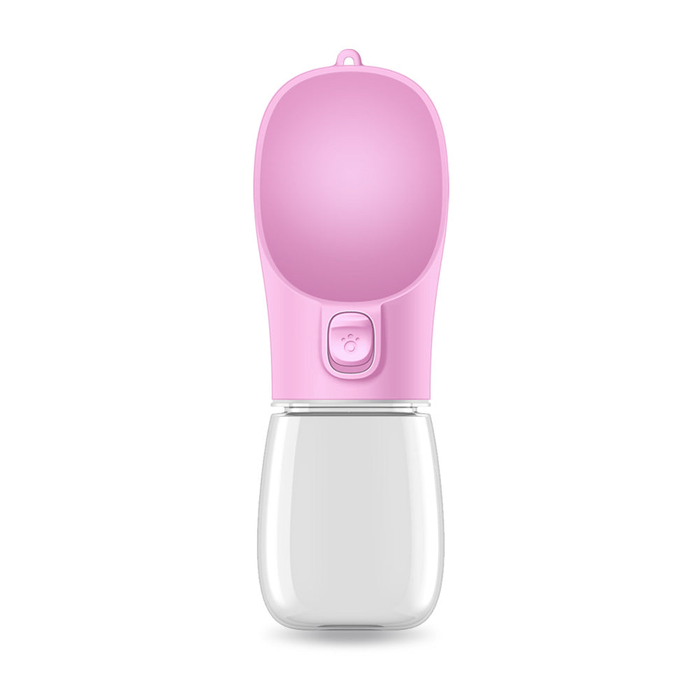 Portable Pet Drinking Cup 300/350/550 ml - One-Button Leakproof Dog Water Bottle