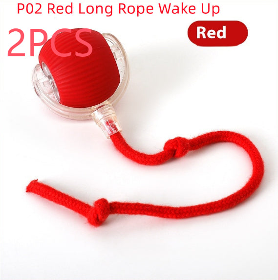 Automatic Rolling Cat Toy Ball - Smart Interactive Ball with Feather Tail