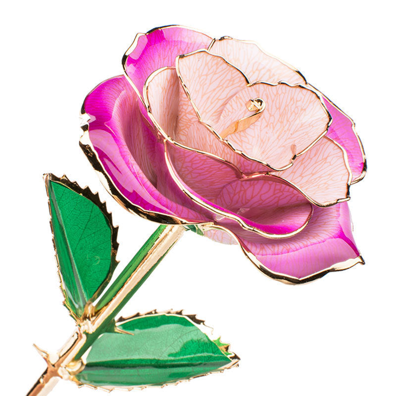 24K Gold-Plated Rose with Gift Box - Eternal Flower Valentine’s Day & Anniversary Gift