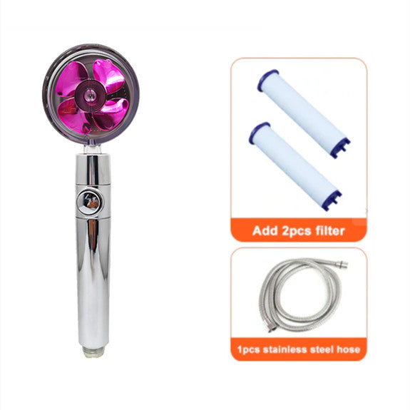 360° Rotating Water Saving Shower Head - High Pressure Rain Spray Nozzle
