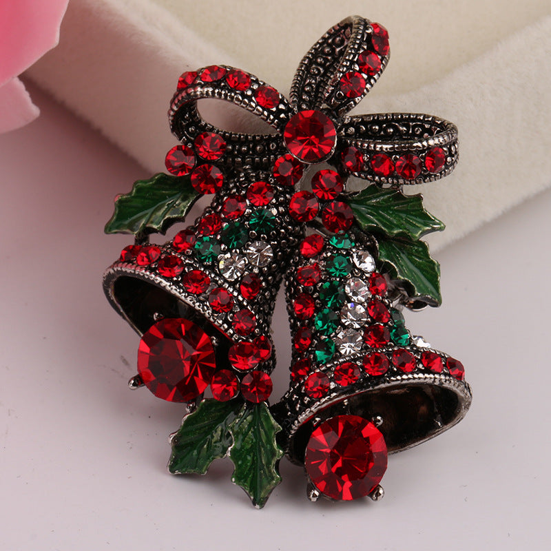 Christmas Suit Pin Brooch | Holiday Gift