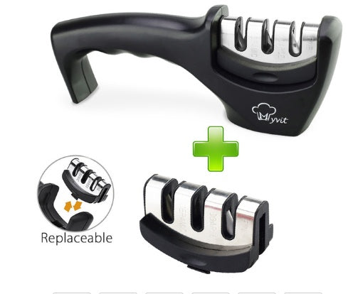 Manual Kitchen Knife Sharpener