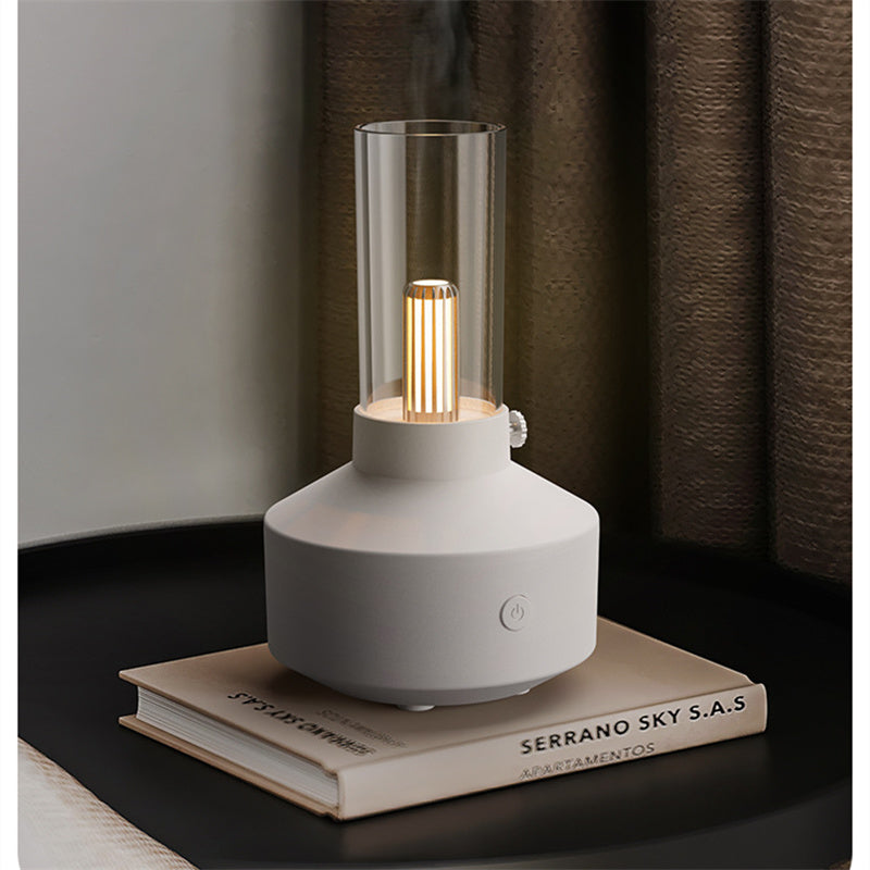 Retro Light Aroma Diffuser - Essential Oil Humidifier Lamp