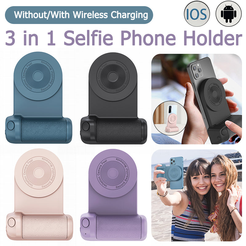 3-in-1 Intelligent Anti-Shake Phone Gimbal - Selfie Stick Tripod