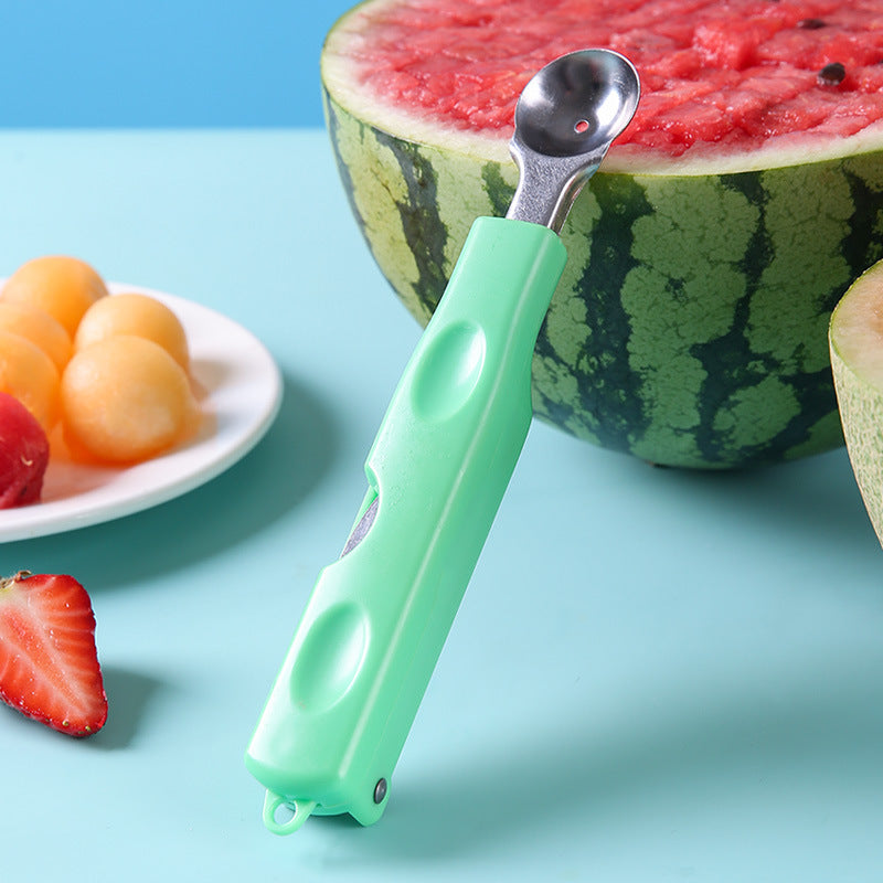 Stainless Steel Multifunctional Fruit Digging Spoon - Melon Baller