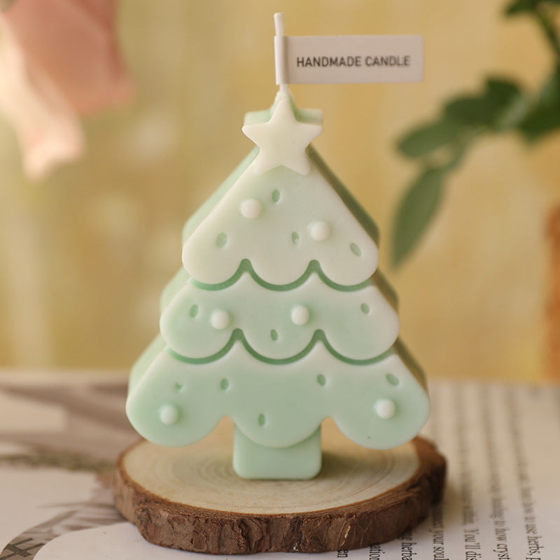 Christmas Creative Tree Atmosphere Fragrant Candles | Xmas Holiday Decor