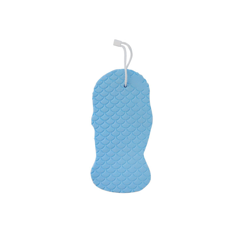 3D Fish Scale Body Scrub Sponge - Exfoliating Bath Sponge
