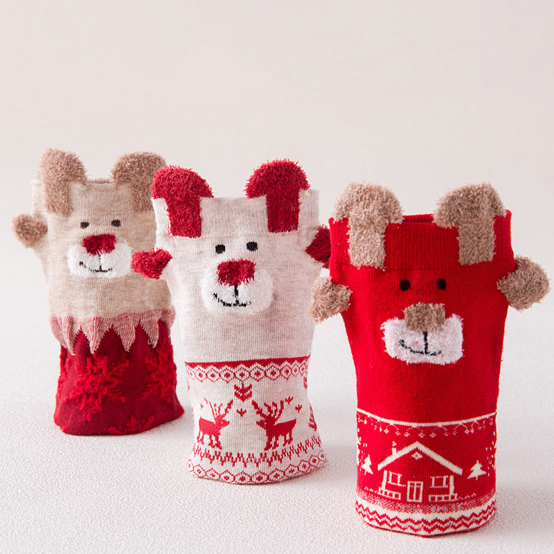 Christmas Santa Claus Cute Socks | Holiday Gift