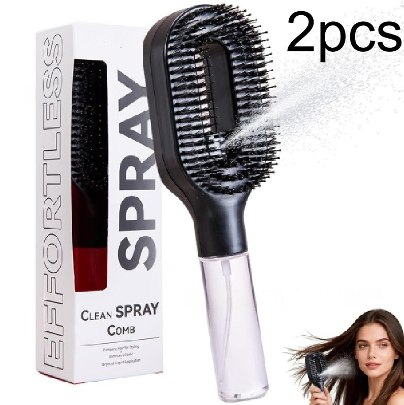 2-in-1 Sprayer Comb - Detangling Scalp Massage Brush