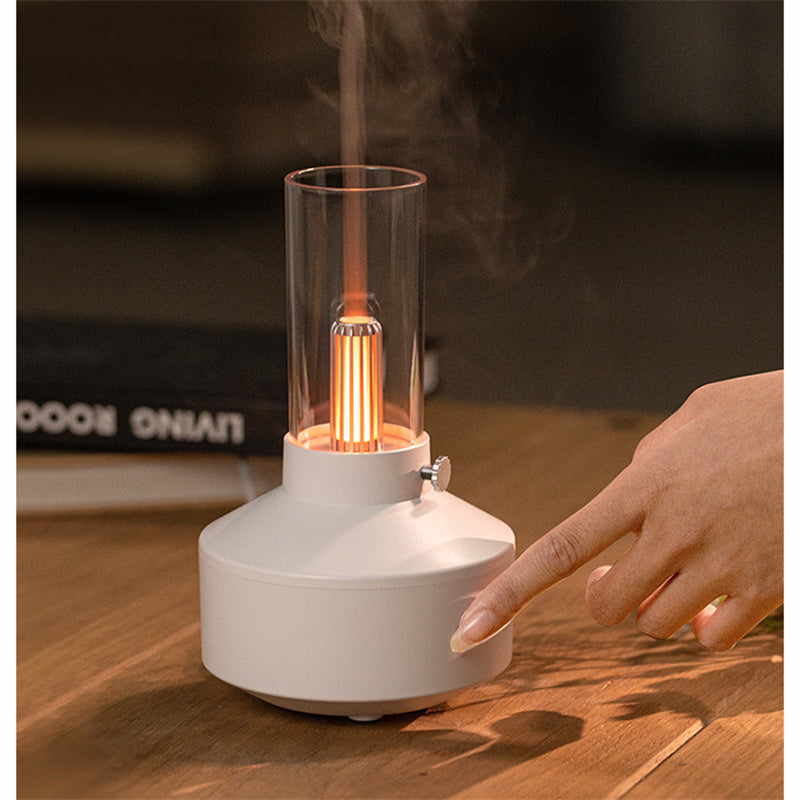 Retro Light Aroma Diffuser - Essential Oil Humidifier Lamp