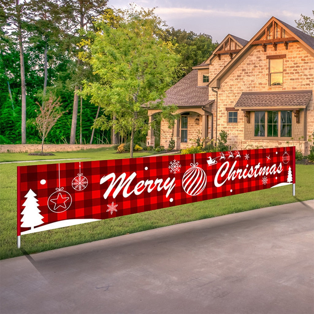 Christmas Window Decoration | Xmas Holiday Decor