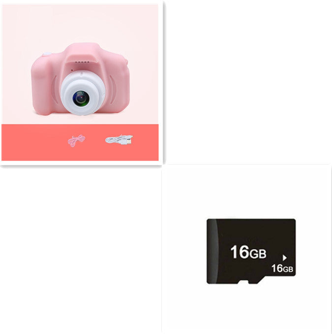 X2 HD Mini Cartoon Kids Digital Camera - Children’s Gift Camera
