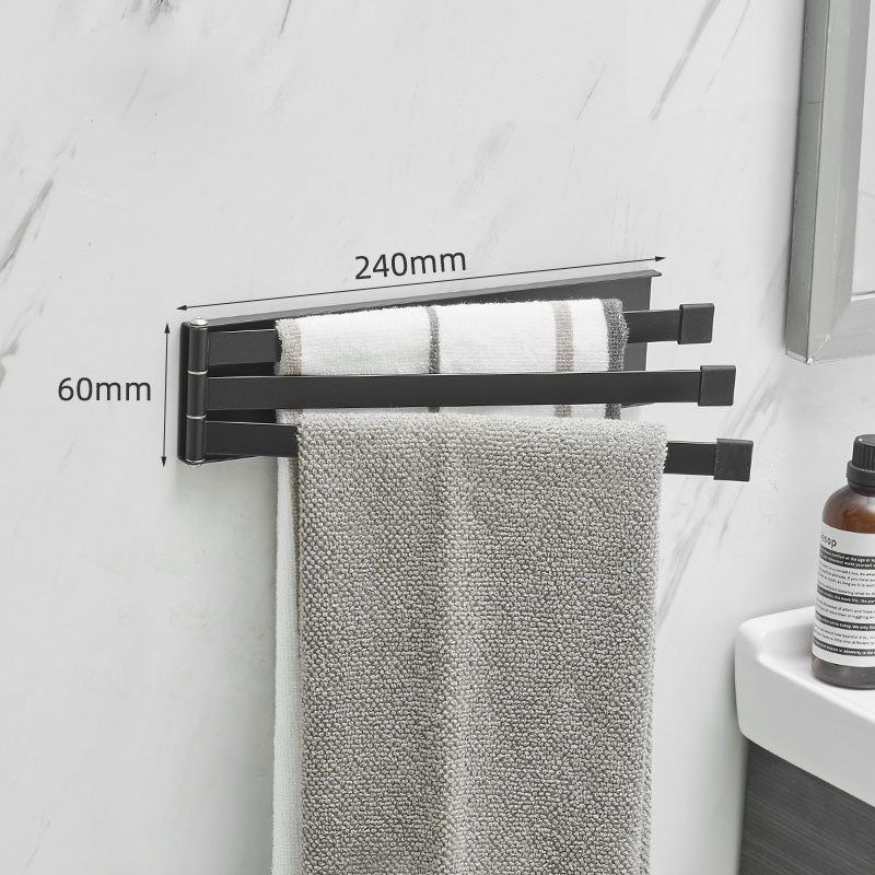 Nordic No-Drill Bathroom Towel Rack - Wall Towel Holder
