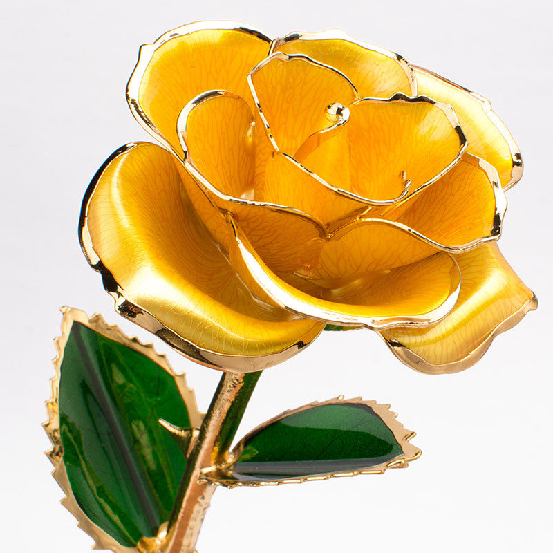 24K Gold-Plated Rose with Gift Box - Eternal Flower Valentine’s Day & Anniversary Gift