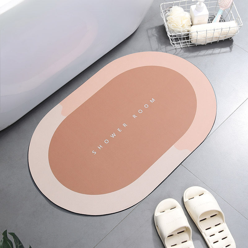 Super Absorbent Quick-Dry Bath Mat - Non-Slip Shower Rug