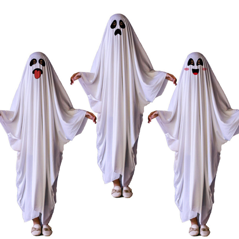 Kids' White Ghost Halloween Costume