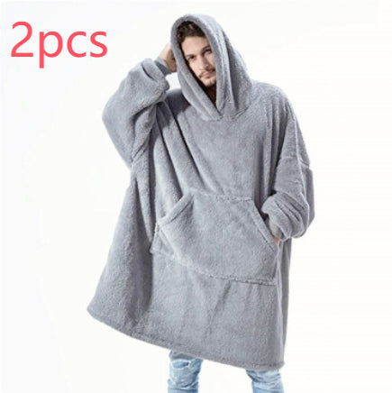 Hoodie Sweatshirt with Big Pocket Tops Sweater Comfortable Loose