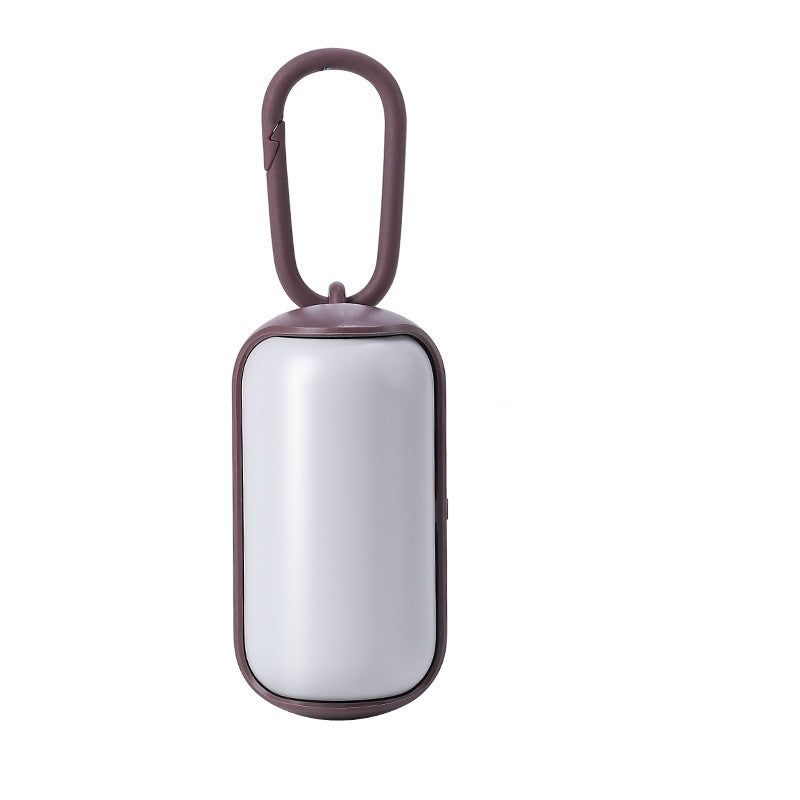 Mini Dog Poop Bag Holder - Portable Clip-On Waste Bag Dispenser