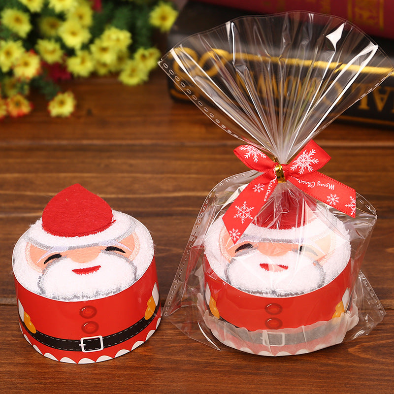 Christmas Towel Gift Box | Xmas Holiday Decor