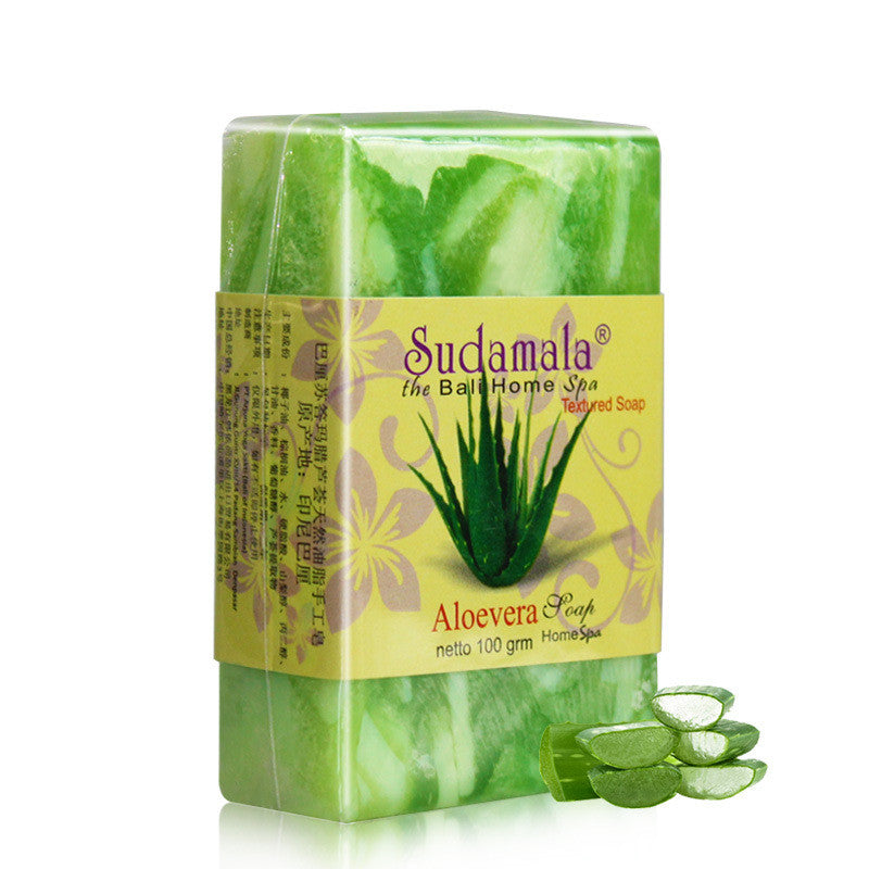Aloe Vera Handmade Soap - Natural Face & Body Cleansing Bar