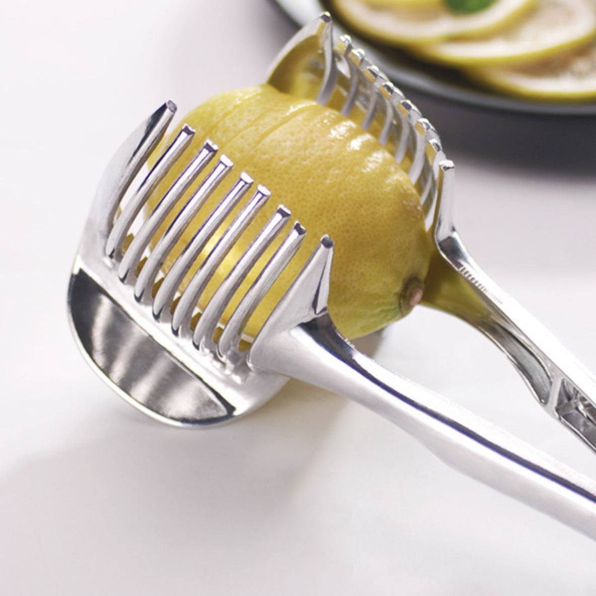 Lemon Slicer - Quick Citrus Cutter Kitchen Gadget