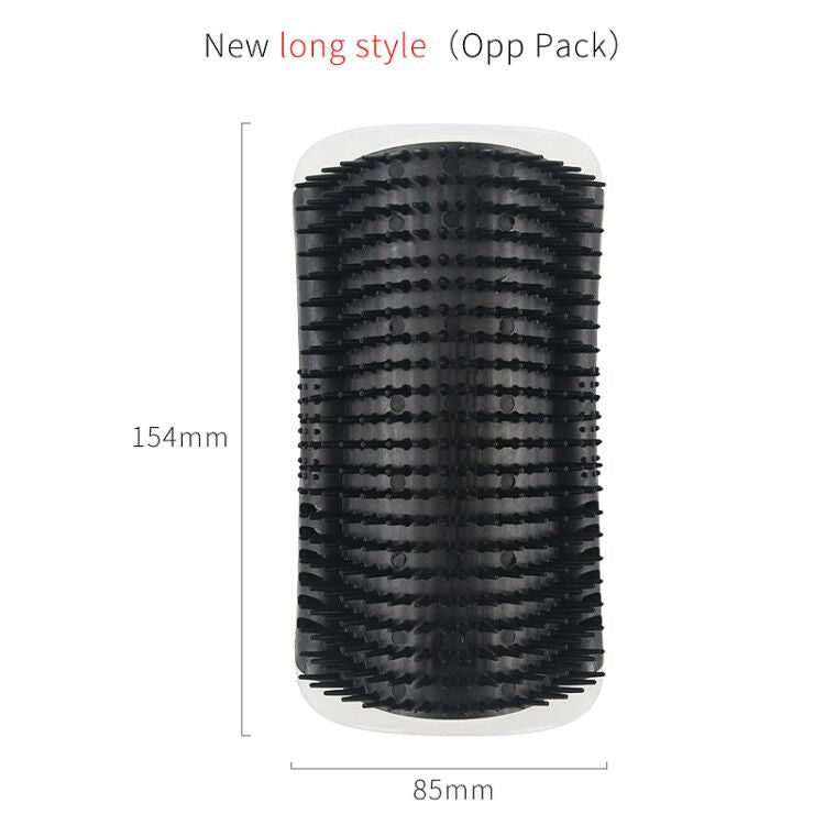 Cat Self-Grooming Corner Brush - Wall-Mounted Massage Comb for Cats