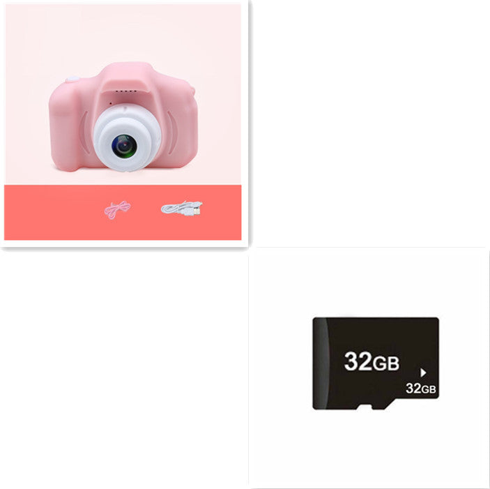 X2 HD Mini Cartoon Kids Digital Camera - Children’s Gift Camera