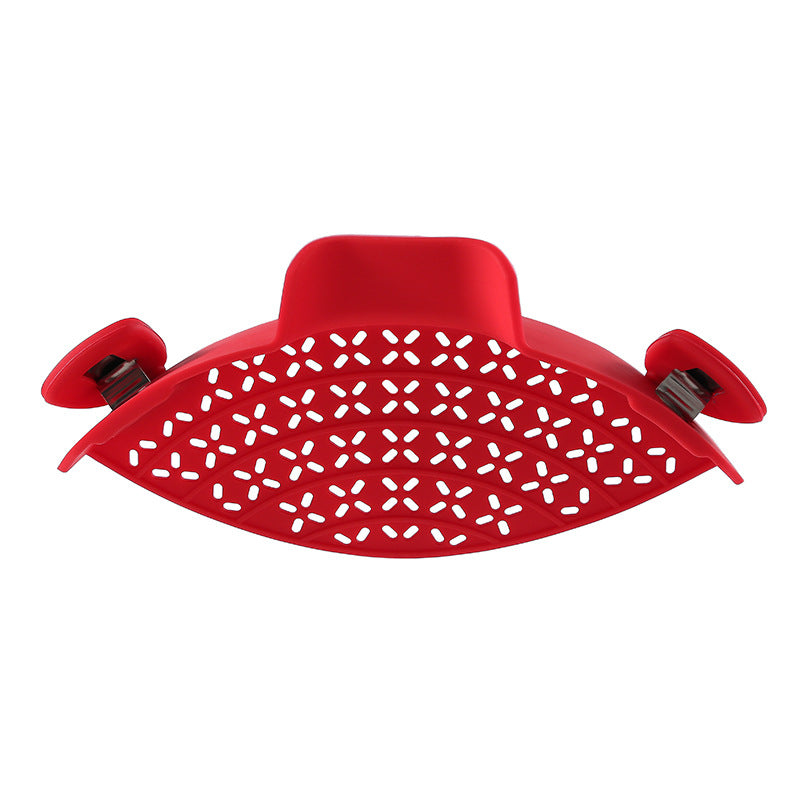 Clip-On Silicone Pot Strainer