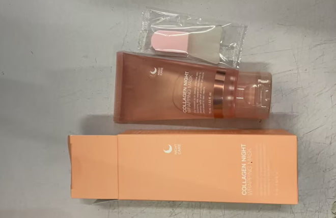 Face Night Mask Collagen Wrapping Natural Ingredients Firming