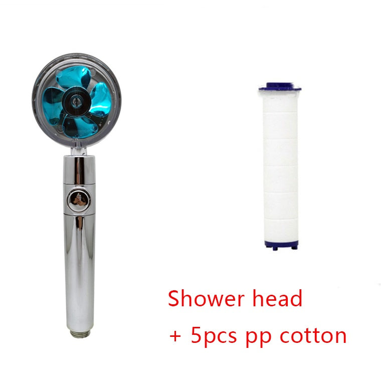 360° Rotating Water Saving Shower Head - High Pressure Rain Spray Nozzle