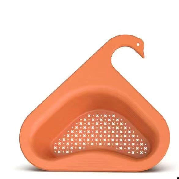 Hanging Swan Kitchen Drainer - Multifunctional Sink Sponge & Dish Rack