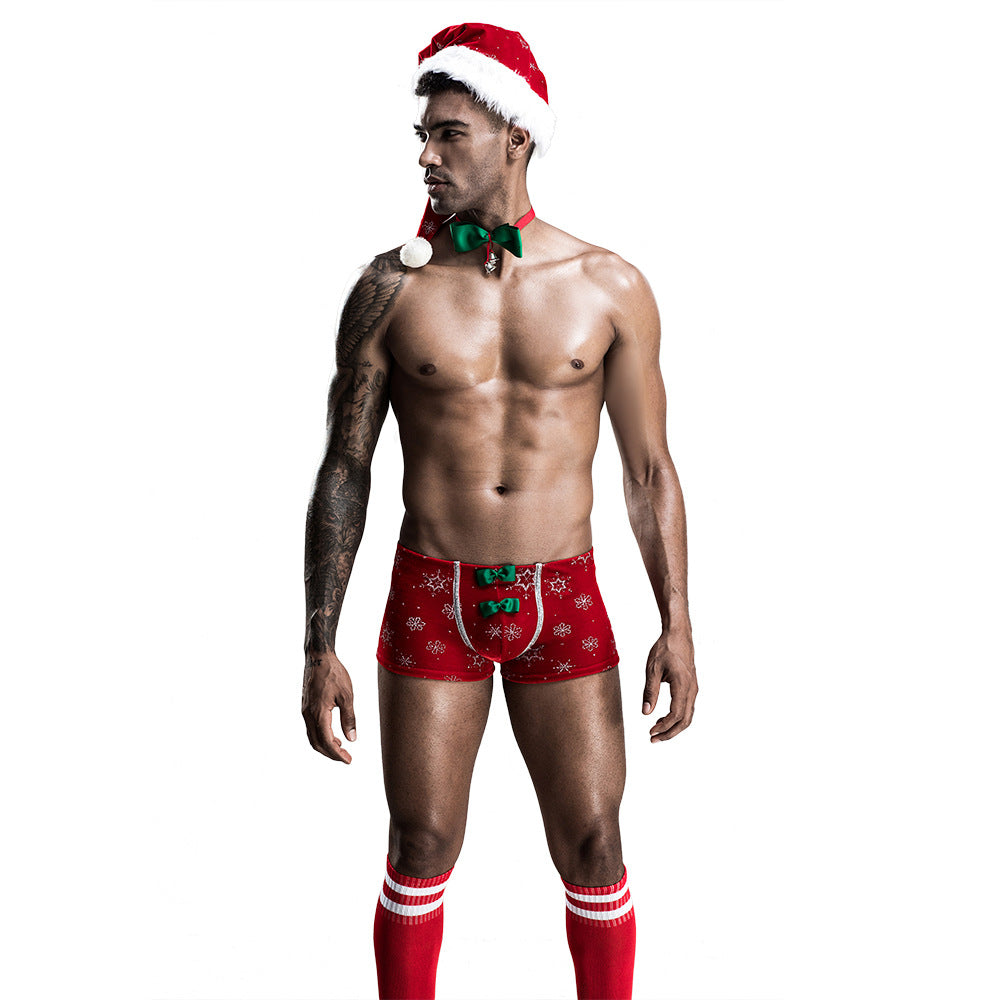 Christmas Sexy Underwear Clothes for Men | Holiday Gift
