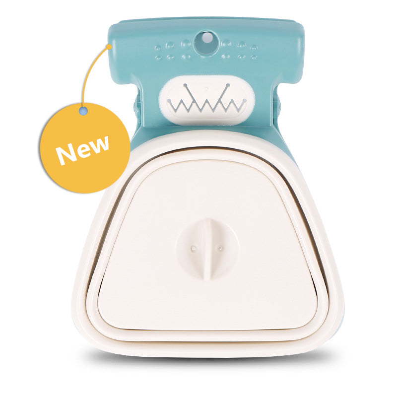 Foldable Travel Pooper Scooper - Portable Dog Poop Scoop with Degradable Bags
