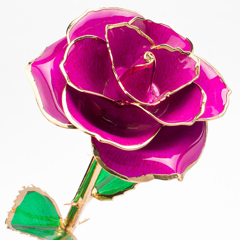 24K Gold-Plated Rose with Gift Box - Eternal Flower Valentine’s Day & Anniversary Gift